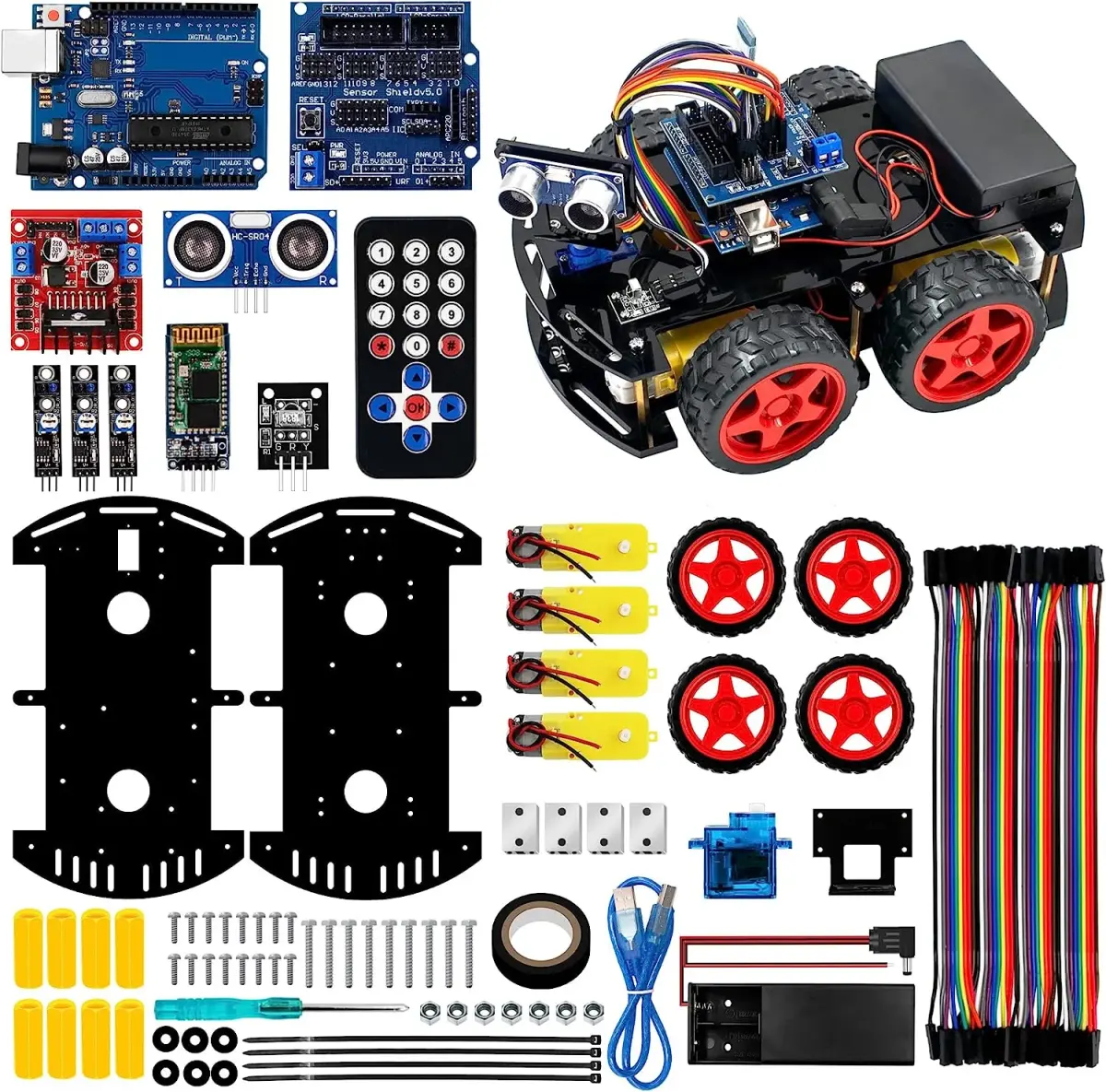 robot voiture arduino