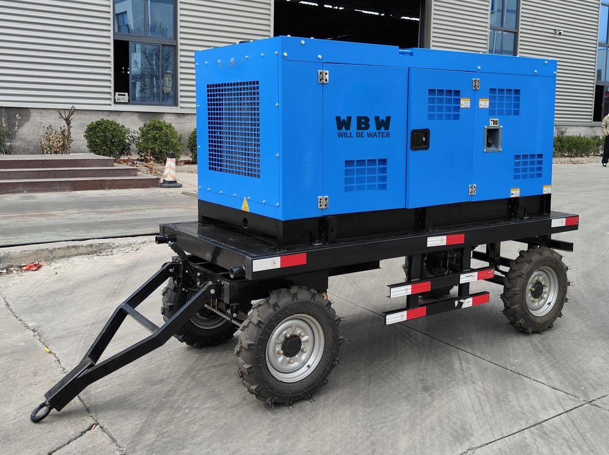 WBW Industrial diesel Generator Welding Machine Can Adjust the Current230A