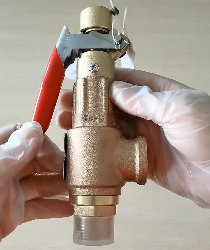 Pressure Relief Protection 16bar Brass Relief Safety Valves 1/2" for Heating System