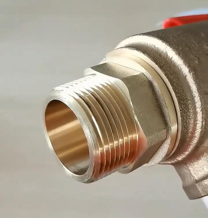 Pressure Relief Protection 16bar Brass Relief Safety Valves 1/2" for Heating System