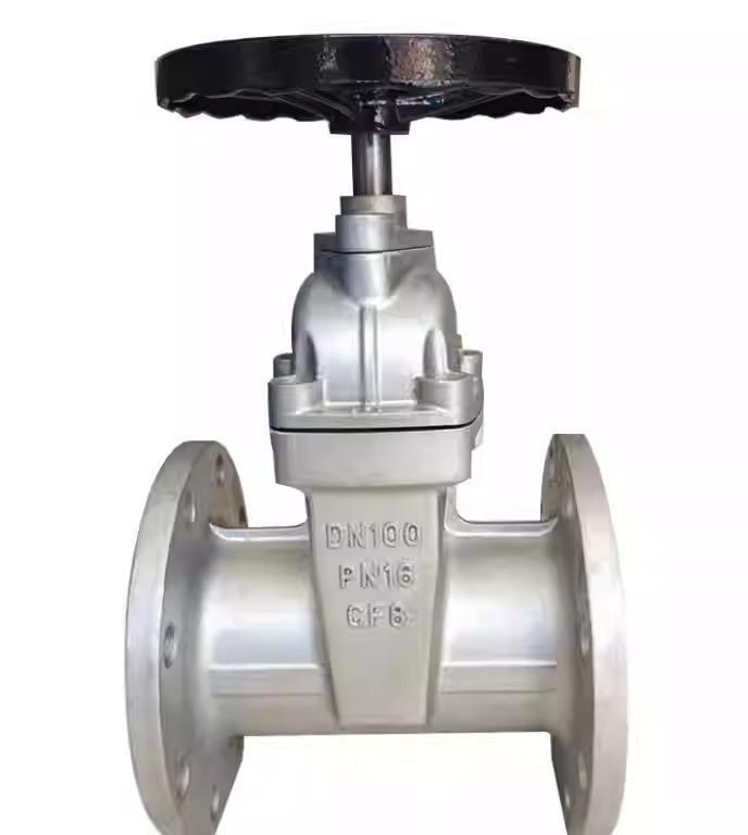 Z45X-16P Stainless Steel 304 Manual Soft Seal Non-Rising Stem Gate Valve ISO9001/CE Certified for Drinking Water Pump